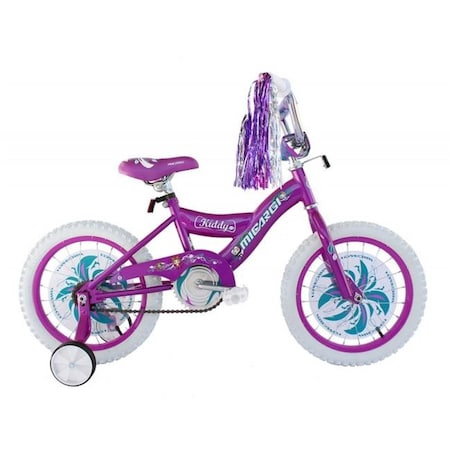Micargi Micargi KIDDY-G-PP 16 in. Girls BMX Bicycle; Purple KIDDY-G-PP